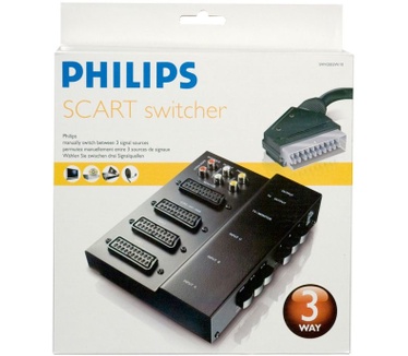 Philips Handmatige scart-schakelaar