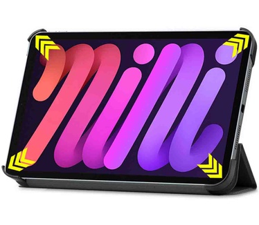 Accezz Trifold Bookcase iPad Mini 6 (2021) - Zwart