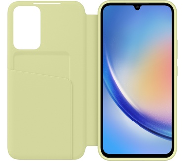 Samsung Galaxy A34 Smart View PC Book Case Groen
