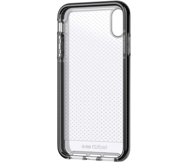 Tech21 Evo Check Case Smokey Black Apple iPhone XS Max  Zwart
