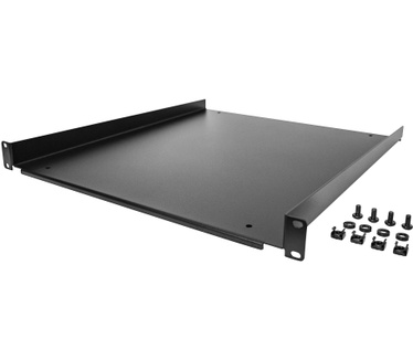 Startech.com 1U Rack Shelf - Universele 19 inch Server Rack Plank/Lade voor AV/Data/Netwerk Apparatuur – Cantilever/Uitkragende Ligger – Duurzaam Ontwerp – Max. 25kg - Diepte 50 cm (20”)