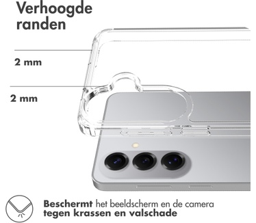Accezz Xtreme Impact Backcover Samsung Galaxy S26 Plus - Transparant