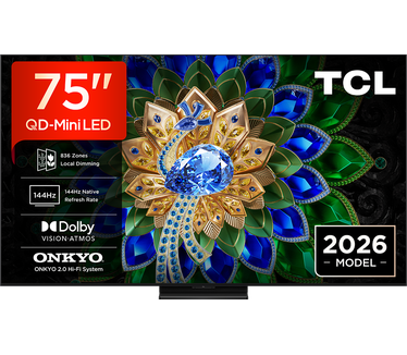 TCL 75A400U Zwart