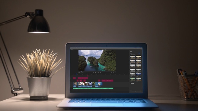 Premiere Rush op laptop. Bron: Adobe
