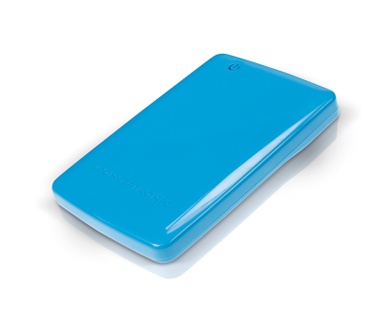 Conceptronic 2,5" Harddisk Box Mini Blue 500GB Blauw