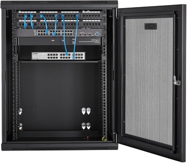 Startech.com 15U Serverkast rack wand monteerbaar diepte tot 20" / 50 cm scharnierende behuizing