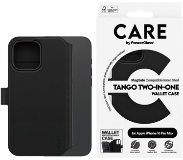 PanzerGlass CARE by PG Tango 2in1 wall iPhone16P 6.9 (Apple - iPhone 2024 6.7'' Pro) Transparant