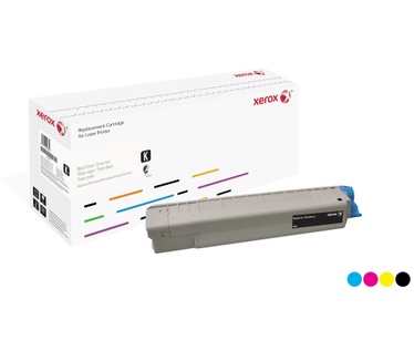 Xerox Zwarte toner cartridge. Gelijk aan Oki 44059168. Compatibel met Oki MC851, MC861