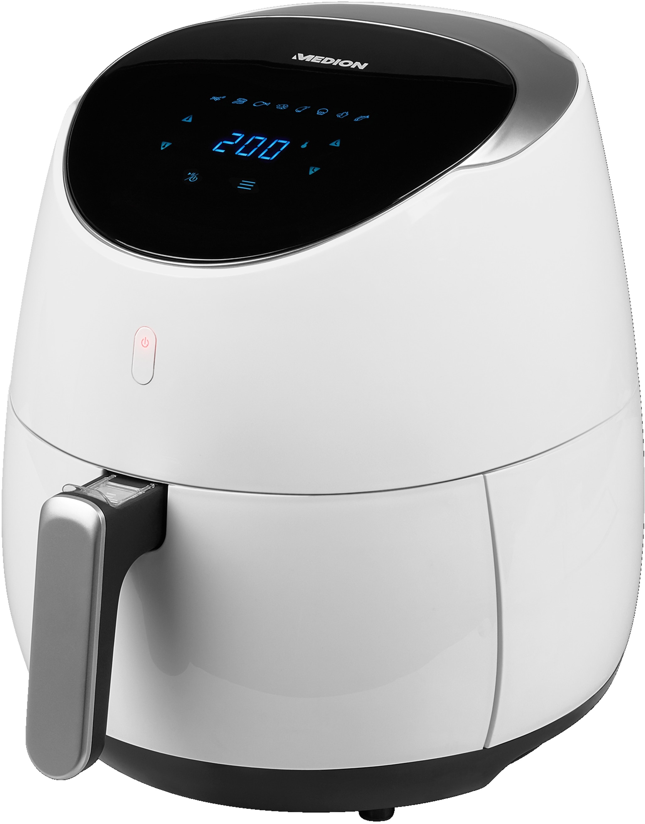 Onverenigbaar bezorgdheid Neerduwen Medion XXL Airfryer MD 19279, Vetvrij frituren, Digitaal bedieningspaneel,  8 Automatische programma's, 2000W Vermogen - Kenmerken - Tweakers