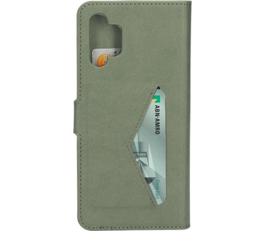 Mobiparts Classic Wallet Case Samsung Galaxy A32 5G (2021) Stone Green (Galaxy A32 5G (2021)) Groen
