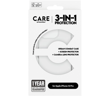 PanzerGlass CARE by PG3-in-1 Bundle iPhone16 6.3 Pro