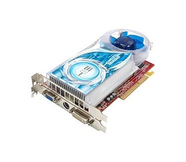 HIS Radeon X1650 Pro 512MB DDR2 (AGP, DVI/D-Sub, ViVo) H165PRQ512A-R