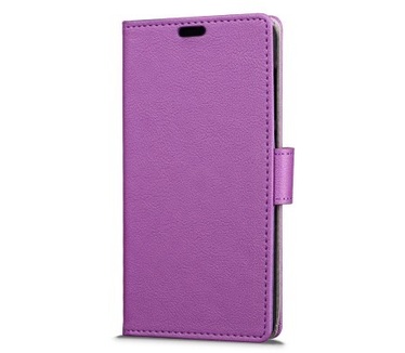 qMust Wiko Fever Special Edition Wallet Case - TPU frame - Purple