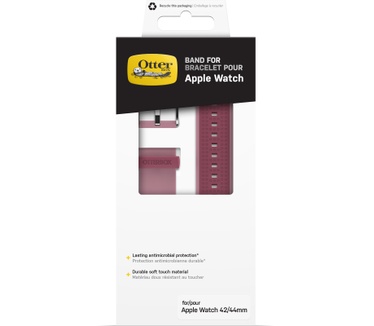 Otterbox Watch Band All Day Comfort Antimicrobial Series voor Apple Watch 42/44/45mm, Mauve Morganite