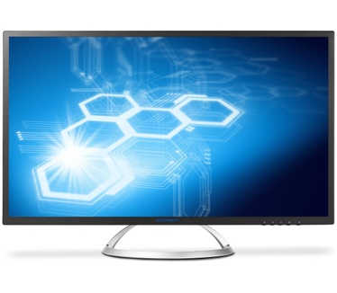 Medion Erazer ® X58222 31,5" QHD monitor Aluminium, Zwart
