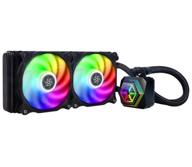 Silverstone SST-PF240-ARGB waterkoeling Incl. RGB controller