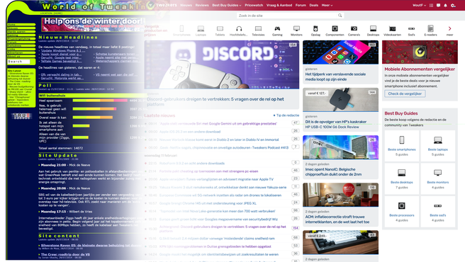 Tweakers: Oud vs Nieuw