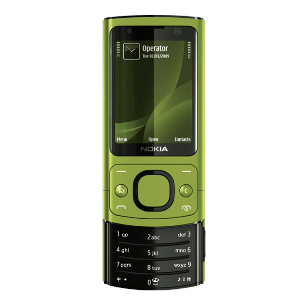 Nokia 6700 slide Groen Kenmerken Tweakers