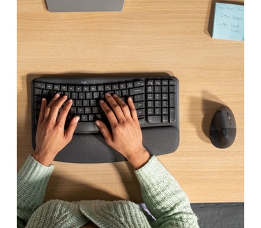 Logitech Wave Keys and Lift Combo