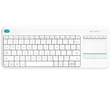 Logitech K400 Plus Wireless Touch Keyboard (Qwertz DE) Wit