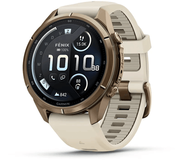 Garmin fēnix 9 Pro InReach, 43mm, Goud (Crème)