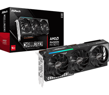 ASRock AMD Radeon RX 9070 Challenger