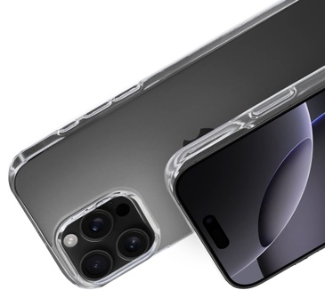 Mobiparts Classic TPU Case Apple iPhone 16 Pro Max Transparent