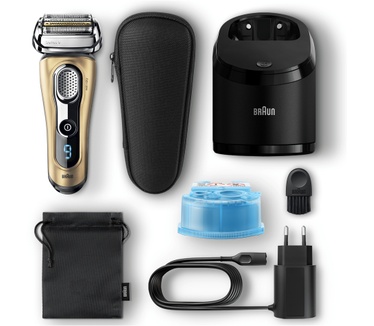 Braun Series 9 Elektrisch Scheerapparaat 9299cc, Clean & Charge Station En Reisetui
