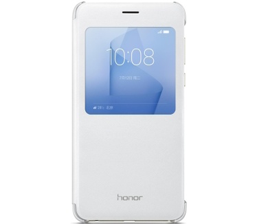 Huawei Origineel S-View Book Cover voor Honor 8 - Wit Wit