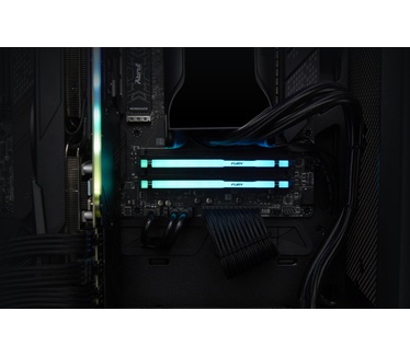 Kingston 16GB 6400MT/s DDR5 CL32 DIMM FURY Beast RGB XMP