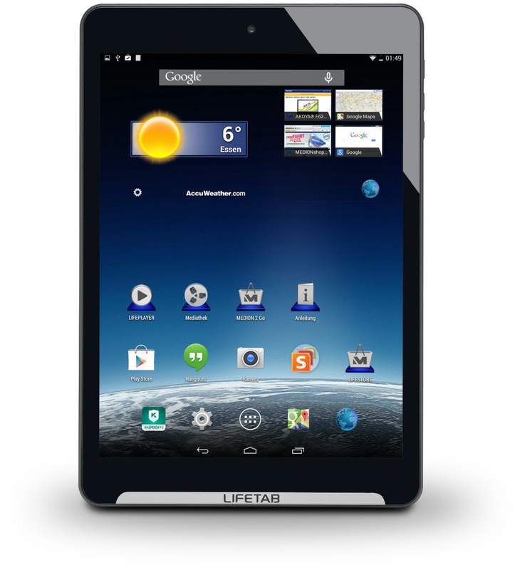 medion lifetab s7851 zwart kenmerken