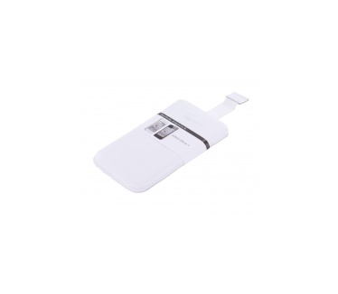 mobiparts Mobiparts Luxury Pouch Apple iPhone 4 White