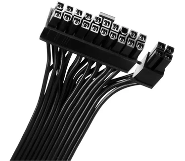 Silverstone PP05-MBEPS kabel Zwart