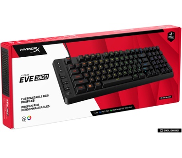 HyperX HyperX Eve 1800 - gamingtoetsenbord