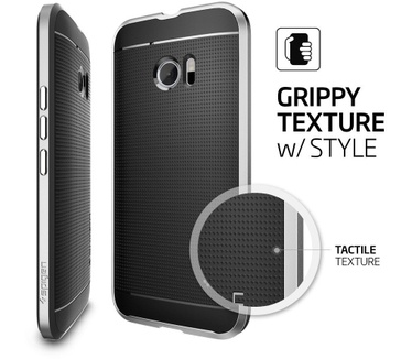 Spigen Neo Hybrid HTC 10 Case - Satin Silver