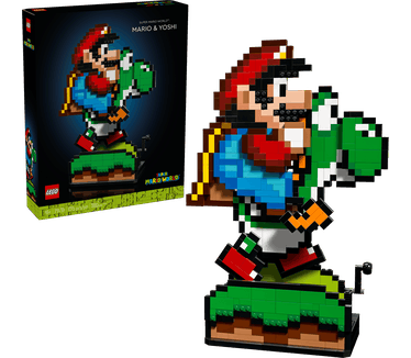 LEGO Super Mario Super Mario World: Mario en Yoshi