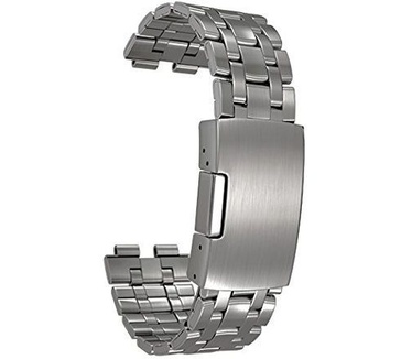 Pebble Steel Horlogeband Brushed Stainless Steel