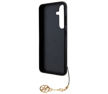 Guess 4G Charms Back Case - Samsung Galaxy S24 (S921) - Grijs Grijs