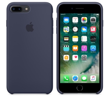 Apple iPhone 7 plus Siliconenhoesje  Blauw