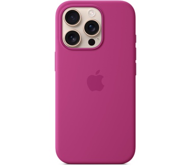 Apple Siliconen Back Cover met MagSafe - iPhone 16 Pro Roze
