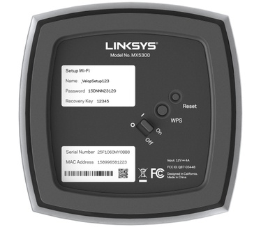 Linksys MX5300 Velop Multiroom Mesh WiFi 6-systeem
