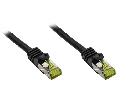 Alcasa Cat7, 2m Zwart