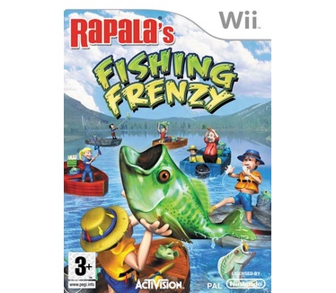 Rapala Fishing Frenzy + Fishing Rod  Wii