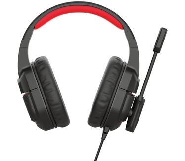Trust GXT448 Nixxo - Gaming headset - Koptelefoon - LED-Verlicht (Rood, Zwart)