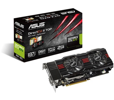 Asus GTX670-DC2T-2GD5