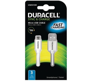 Duracell 1m USB - microUSB
