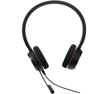 Jabra Evolve 20 MS Duo USB-C (Zwart)
