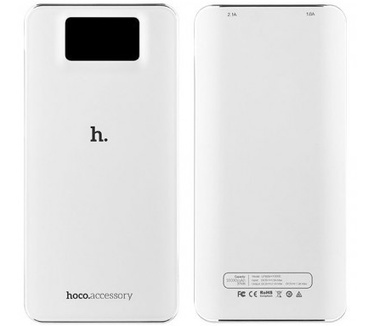 hoco 10000mAh Powerbank - UPB05 - White