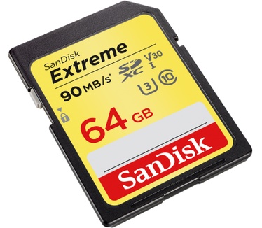 Sandisk 64GB Extreme SDXC UHS-1