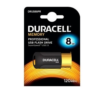 Duracell Professional 8GB Zwart